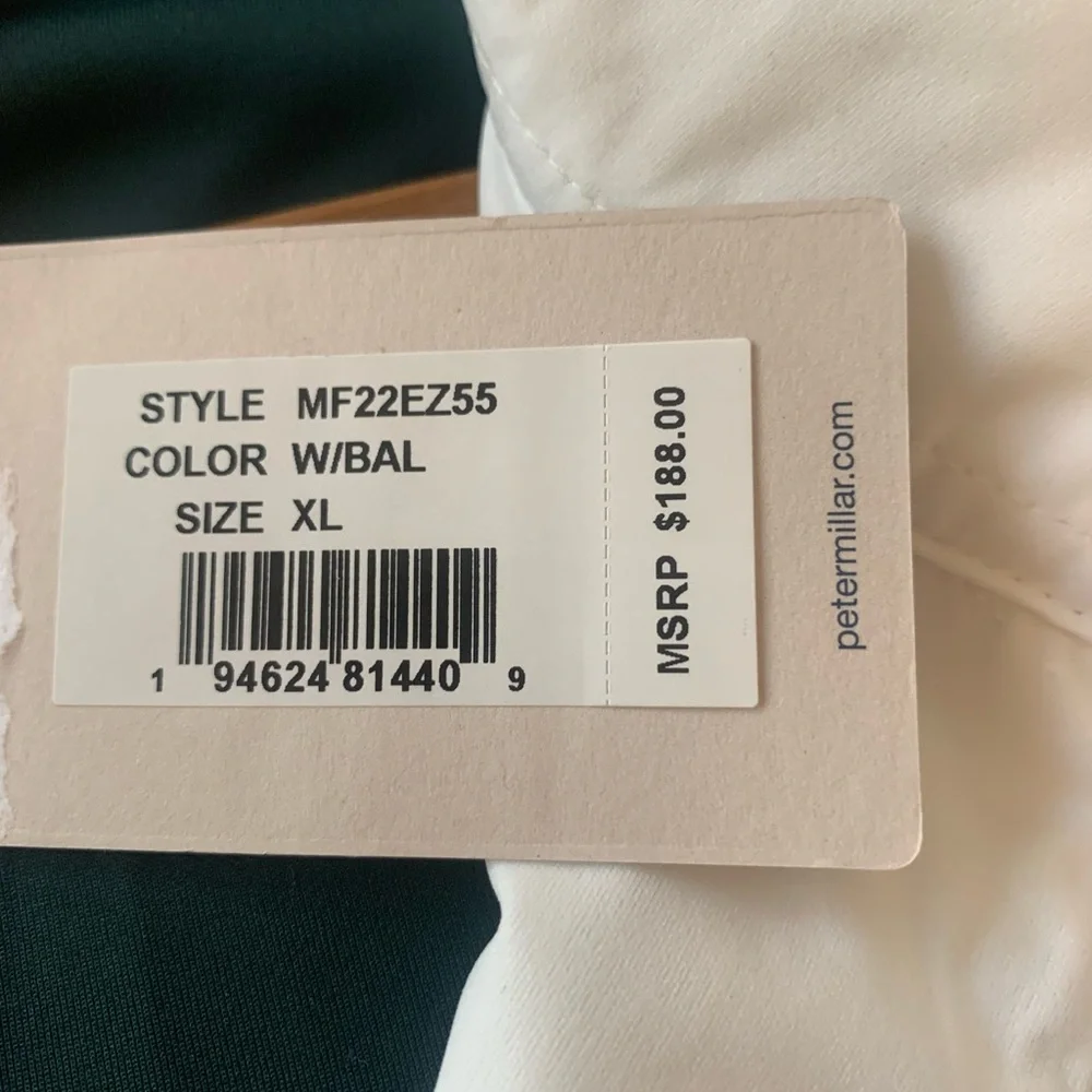 Men’s Peter Millar pullover wind shirt - Picture 3 of 6